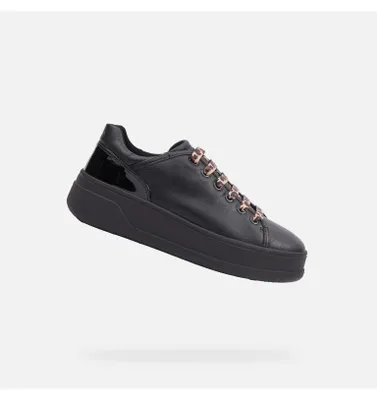 Produktbild von Geox Schwarze Damen-Sneaker Spherica Ecub-2 41
