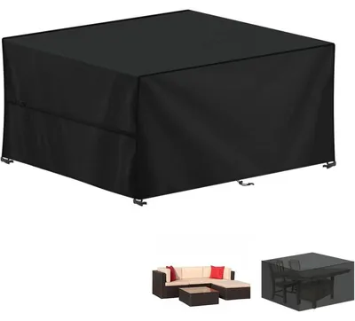 Productafbeelding van Tuinmeubelbeschermer, waterdicht, 420D Oxford, rechthoekig, 150x100x75 cm