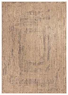 Produktbild von Waschbarer In-& Outdoorteppich Wetterfest Garten Terrasse Esszimmer Unifarben Moderner Boho Style Abstrakte Optik Größe 160x220 cm