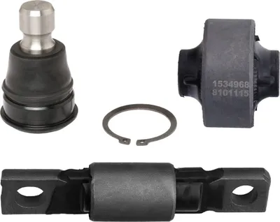 Produktbild von RIDEX 771R0130 Reparatursatz Radaufhängung für Querlenker für NISSAN Qashqai / Qashqai +2 I (J10, NJ10) Vorne Links Vorne Rechts