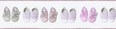 Obrázek produktu pro A.S. Création Bordüre Little Stars rosa 5,00 m x 0,13 m 358641 35864-1