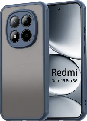 Produktbild von Handyhülle für Xiaomi Redmi Note 15 Pro 5G Hülle Stoßfest Schutzhülle in Blau
