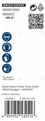 Image de Bosch 30x Expert SDS plus-7X marteau perforateur 5 x 50 x 115 mm - 2608900178