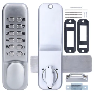 Productafbeelding van Mechanisch combinatieslot zonder sleutel - Antidiefstal - 142x42x40mm