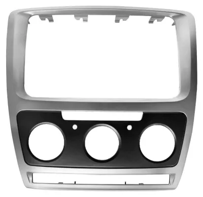 Image de SolidKeus - Cadre de tableau de bord 2 DIN pour système audio