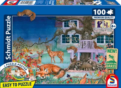 Produktbild von Schmidt Spiele 56575, 100 Stück(e), Tiere, 7 Jahr(e)