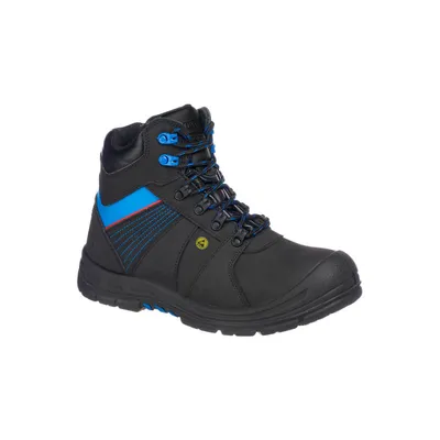 Image de Portwest FD37 Chaussures de sécurité Portwest Compositelite Protector S3 ESD HRO Noir/Bleu T. 46