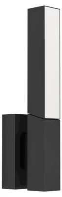 Image de Eglo 900709 UGENTO LED Applique murale/plafonnier d'extérieur 2x4,5W noir blanc blanc chaud IP44