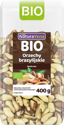 ORZECHY BRAZYLIJSKIE BIO 400 g - NATURAVENA