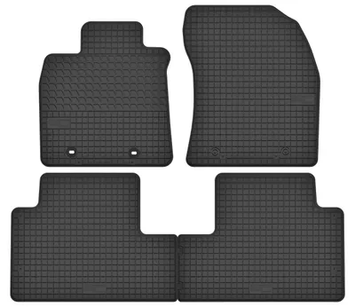 Produktbild von Gummimatten Fußmatten Schwarz für Toyota Avensis III T27 2009-2015 Set 4-tlg