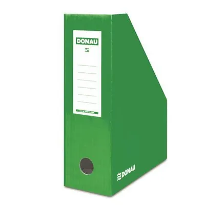 Obrázok produktu pre Zakladač, kartónový, A4, 100 mm, DONAU, zelená, 7648101-06FSC