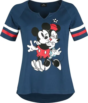 Produktbild von Mickey Mouse T-Shirt Damen Mickey Mouse Buddies blau L