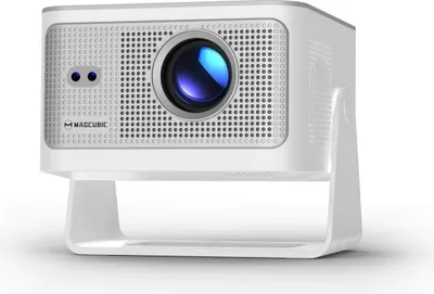 Image de Projecteur LCD Android 14 Smart Beamer - HY350MAX - 1080p Full HD - 900 lumens ANSI - Autofocus et correction trapézoïdale - WiFi 6, Bluetooth 5.4 - Projecteur portable pour home cinéma