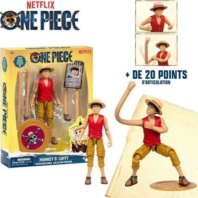Immagine prodotto di Personaggio snodabile –  – Rufy – 15 cm – Dai 4 anni in su