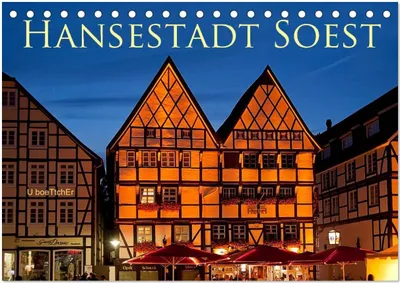 Produktbild von Hansestadt Soest (Tischkalender 2026 DIN A5 quer), CALVENDO Monatskalender