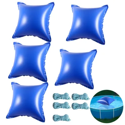 Obrázek produktu pro Jopassy 5ks bazénový polštář bazénový zimní vzduchový polštář 122 x 122 x 60 cm, bazénový polštář, vzduchový polštář, zimní polštář na plachtu na bazén zimní zazimování