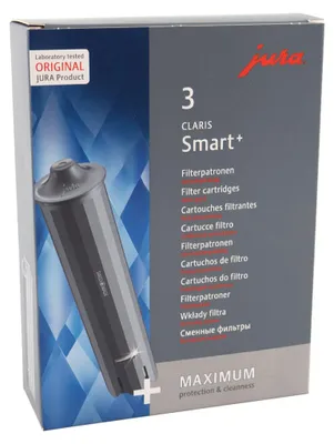 Produktbild von JURA Filterpatrone CLARIS Smart+ 24233 3 St./Pack.