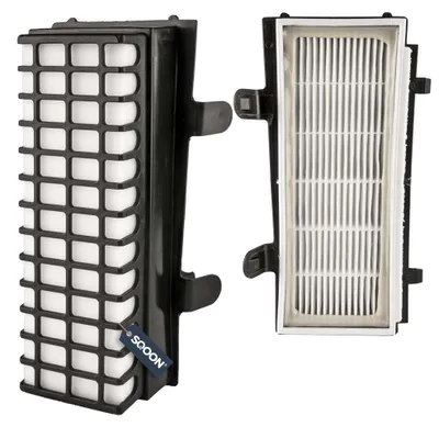 Produktbild von SQOON Filter passend für Hepafilter Bosch RELAXX'X Staubsauger Relaxx'x BGS51410 / BGS51431 / BGS5330A / BGS5331 / BGS5335 alternativ Filter 00577281, 00573928