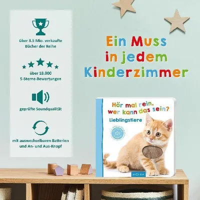 Produktbild von Hör mal rein, wer kann das sein? - Kuschelige Tiere