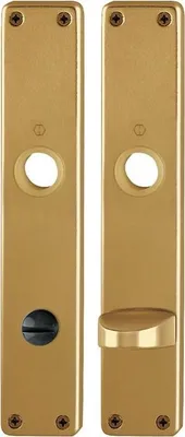 Produktbild von HOPPE Langschildpaar 202SP F4/bronzef.F4 SK/OL 78mm - 3105027