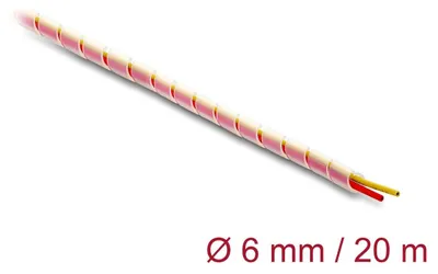 Obrázek produktu pro DeLOCK 19013, Průhledná, -40 - 200 °C, 1 kusů, 6 mm, 4 mm, 20000 mm