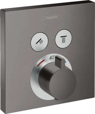 Produktbild von Thermostat ShowerSelect f UP-Thermostat f 2 Verbr bru bl chrome Unterputz Fertigset 2 Verbraucher