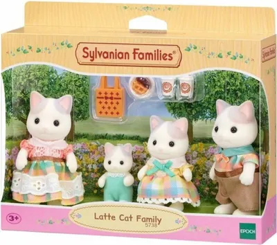 Image de SYLVANIAN chat famille latté 05738