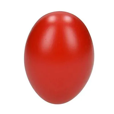 Produktbild von Kunststoffei, rot, , 60 x 40 mm,
