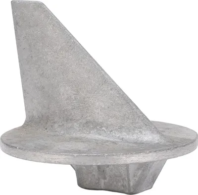 Imagen del producto de Ánodo de aluminio para timón de trimado, modelo CMBRAVO3KITA. Ánodo de estructura robusta, reemplazo para motores fueraborda Mariner de 30 a 200 CV