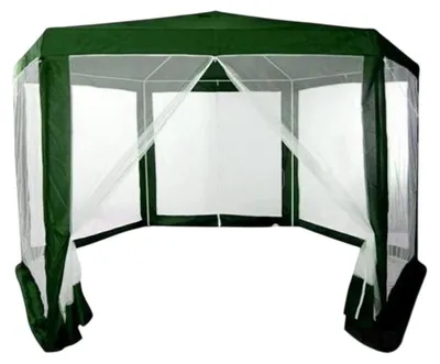 Zdjęcie produktu dla Namiot pawilon ogrodowy handlowy 2x2x2 m z moskitierą zielony MultiGarden