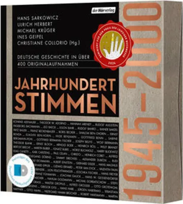Produktbild von Jahrhundertstimmen 1945-2000 - Deutsche Geschichte in über 400 Originalaufnahmen
