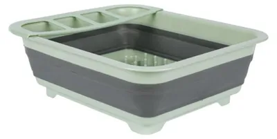 Immagine prodotto di Scolapiatti pieghevole, menta/grigio
