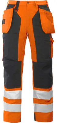 Immagine prodotto di Projob - Pantaloni da lavoro "6506" unisex, per uomo/donna, modello ET1141 (taglia 34S), colore arancione