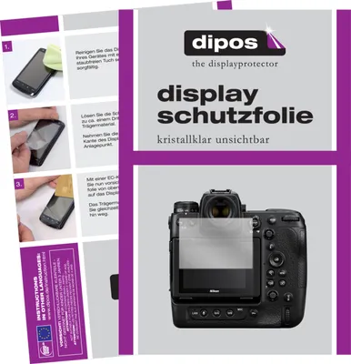 Produktbild von 2x Schutzfolie für Nikon Z9 klar Displayschutzfolie Folie Display Schutz dipos