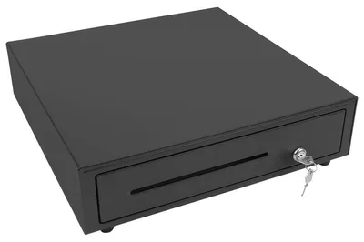 Produktbild von Olympia Kassenlade LD 410 Plus, schwarz, mit kugelgelagerter Teleskopschiene