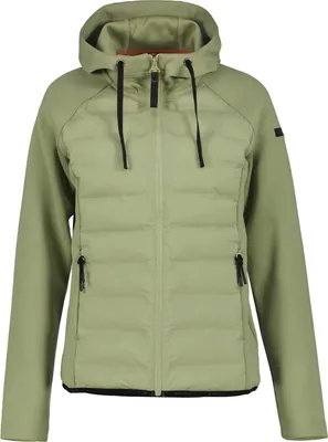 Immagine prodotto di ICEPEAK Ashburn Giacca midlayer da donna con cappuccio verde S