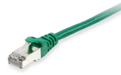 Produktbild von Equip Patchkabel Cat6 S/FTP 2xRJ45 1.50m grün LSZH Polybeutel