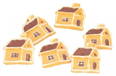 Produktbild von Weihnachtsdekorationen für Lebkuchen, 6 Stück