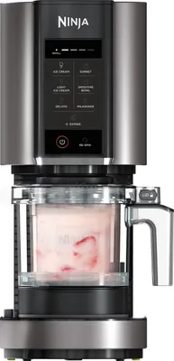 Produktbild von Ninja NC300EU Eismaschine Traditionelle Eismaschine 0,473 l 800 W Schwarz, Silber