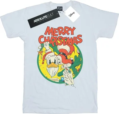 Produktbild von Disney - "Merry Christmas" T-Shirt für Damen BI37684 (XL) (Weiß)