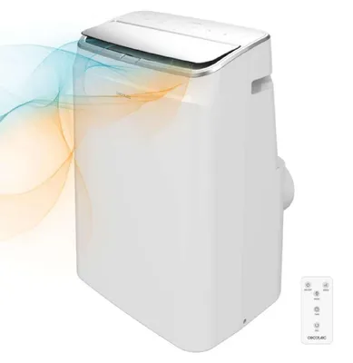 Produktbild von Cecotec Mobile Klimaanlage mit Fernbedienung und Wärmepumpe ForceClima 12600 Soundless Heating Essential. 12000 BTU …