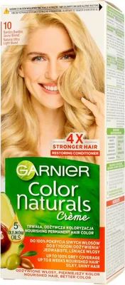 Obrázek produktu pro Garnier Farba do włosów 10 Bardzo Jasny Blond, 1 sztuka