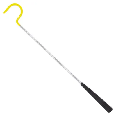 Produktbild von Edelstahl Schlangenhaken - ca. 70 cm - mit Gummierung