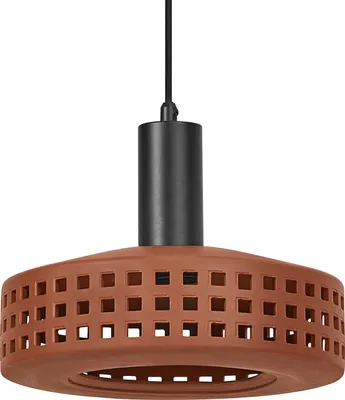 Produktbild von OSRAM 4099854459122 Decor Pendelleuchte aus Ton mit Lochmuster 1xE27