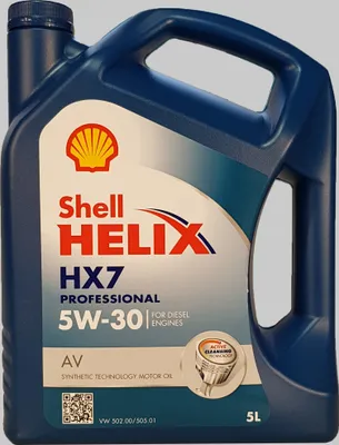 Produktbild von Shell Helix HX7 Professional AV 5W-30 5 Liter