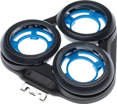 Produktbild von vhbw Scherkopfrahmen kompatibel mit Philips S5651, S5570, S5720, S5750, S5672, S5700, S5572, S5600, S5620 Rasierer, schwarz