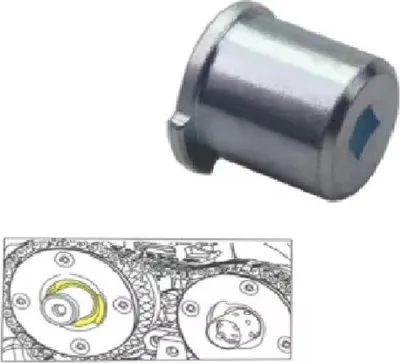 Productafbeelding van Aanpassingstool voor nokkenas, geschikt voor VW, Audi, VAG 1.8 en 2.0 TFSI motoren
