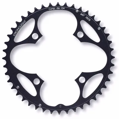 Image de Plateau de chaîne Stronglight noir 104Mm trou c. 32 Z.