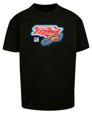 Image de Mister Tee - T-shirt "Fast Life" pour hommes, coupe oversize, modèle TN2381 (XS) (noir)