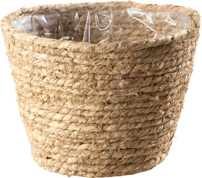 Produktbild von Übertopf - Braun - Reisstroh - Ø 22 cm